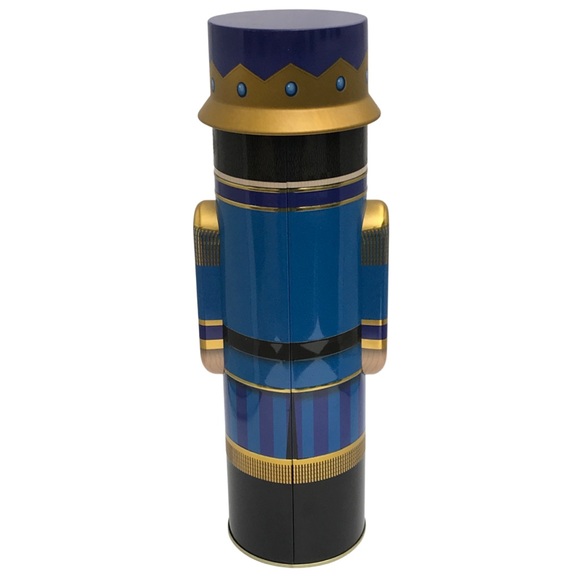 The Silver Crane Blue Toy Soldier Nutcracker Tin - Picture 3 of 6